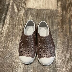 Kids Brown Slip-On Shoes 9C